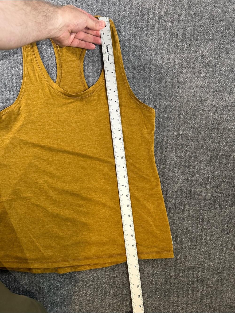 Vuori Mustard Yellow Racerback Tank - Women - Picture 3 of 6